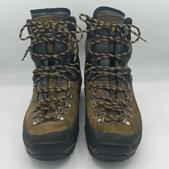 La Sportiva Men's Karakorum Leather Hiking Mountain Boots - Picture 3 of 12